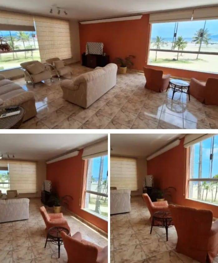 SANTOS - JOSÉ MENINO - PÉ NA AREIA - AU 180m² - 3 DORMS. - 2 VAGAS