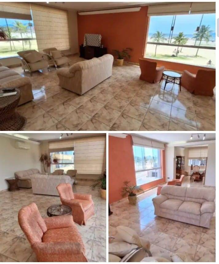 SANTOS - JOSÉ MENINO - PÉ NA AREIA - AU 180m² - 3 DORMS. - 2 VAGAS