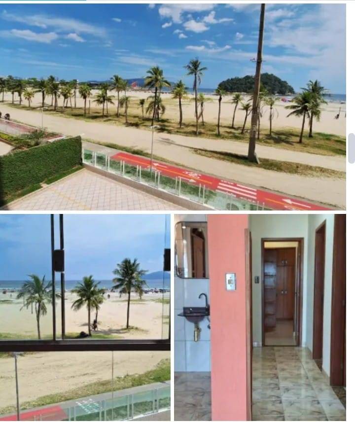 SANTOS - JOSÉ MENINO - PÉ NA AREIA - AU 180m² - 3 DORMS. - 2 VAGAS