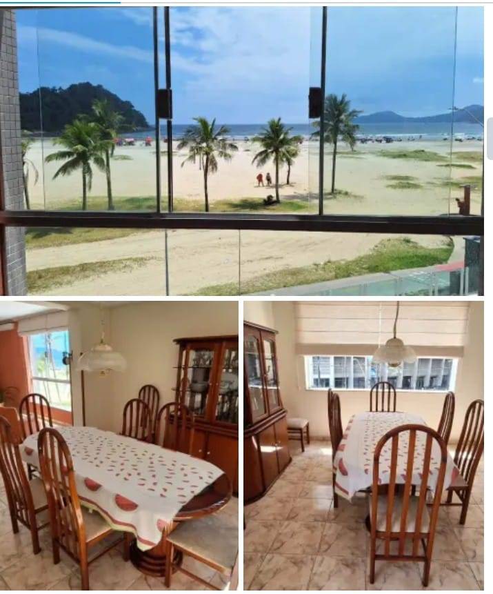 SANTOS - JOSÉ MENINO - PÉ NA AREIA - AU 180m² - 3 DORMS. - 2 VAGAS