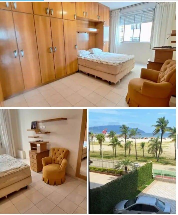 SANTOS - JOSÉ MENINO - PÉ NA AREIA - AU 180m² - 3 DORMS. - 2 VAGAS