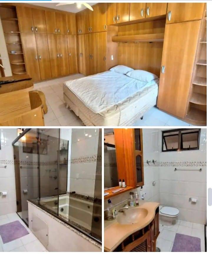 SANTOS - JOSÉ MENINO - PÉ NA AREIA - AU 180m² - 3 DORMS. - 2 VAGAS