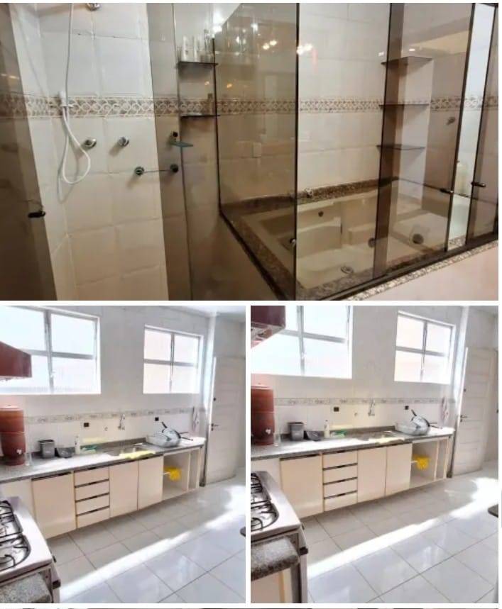 SANTOS - JOSÉ MENINO - PÉ NA AREIA - AU 180m² - 3 DORMS. - 2 VAGAS