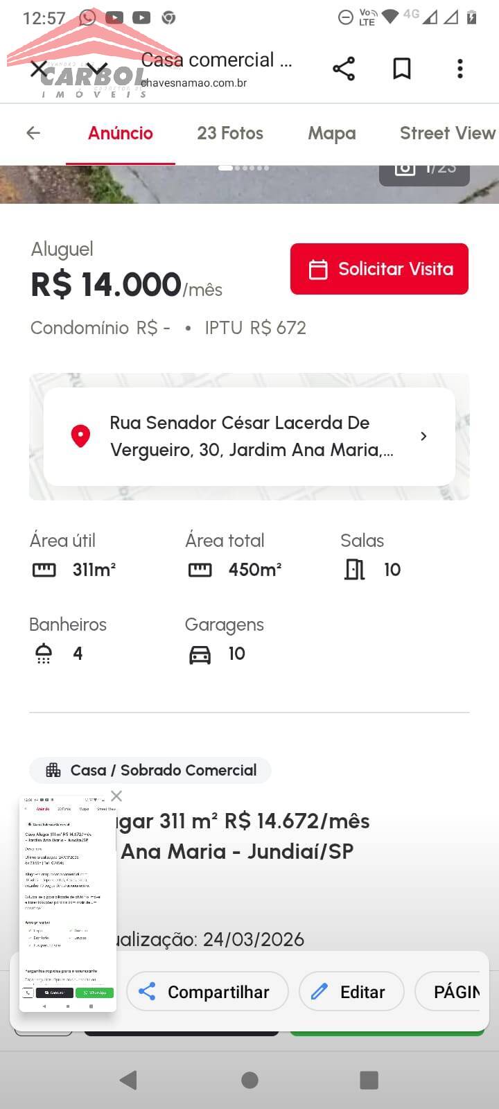 Casa, 10 quartos, 311 m² - Foto 17