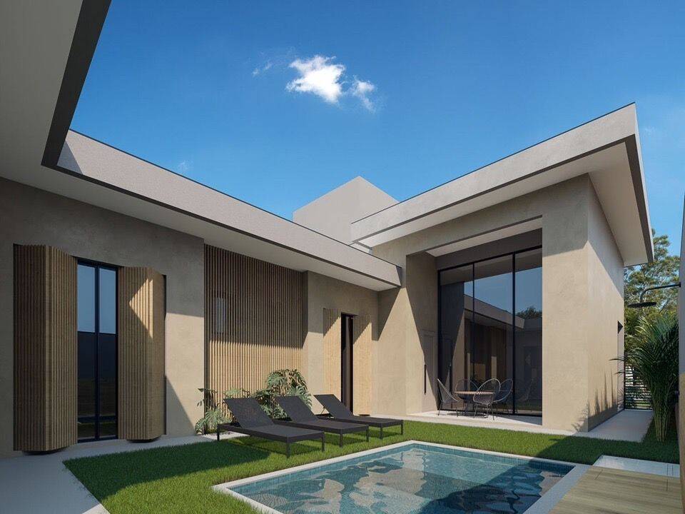 VILLA GIARDINO (MALOTA) - TÉRREA - ALTO PADRÃO - AT 300m² - 3 SUÍTES -