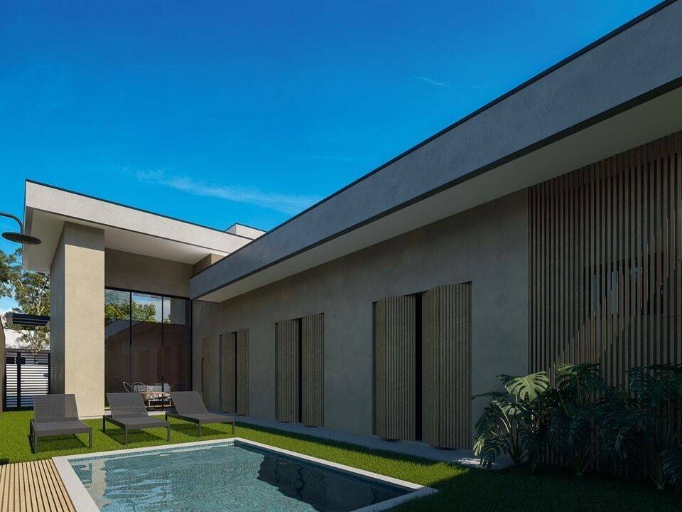 VILLA GIARDINO (MALOTA) - 3 SUÍTES - TÉRREA - 2 VAGAS - AT 300m²